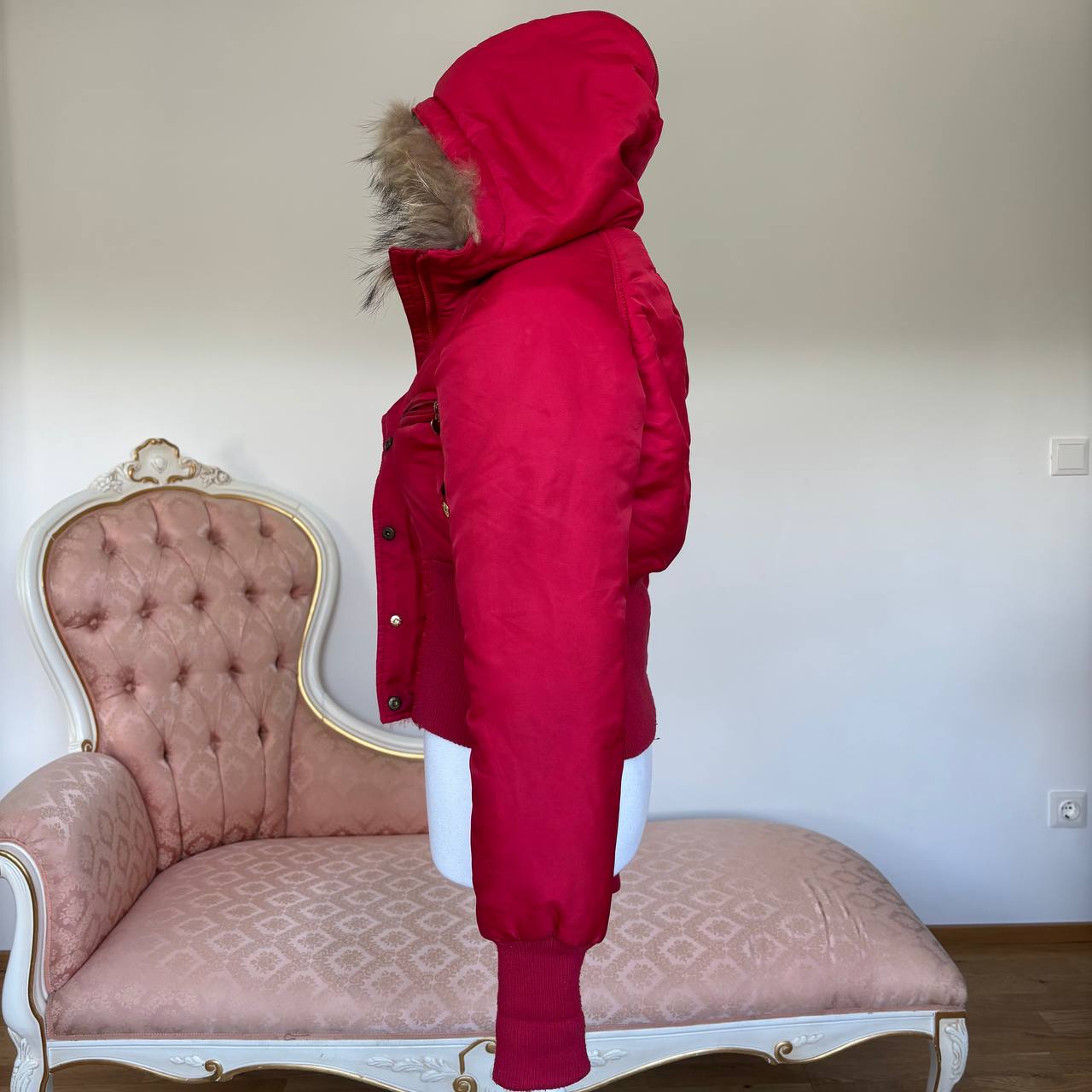 Royal Collection corseted puffer coat