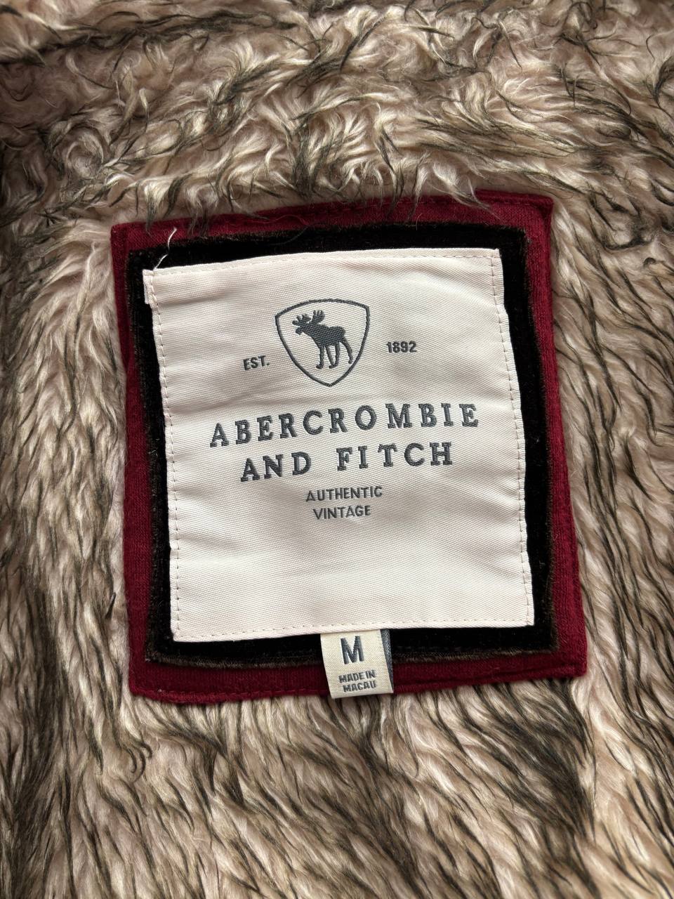 Abercrombie and Fitch jumper sweater hoodie with fur hood