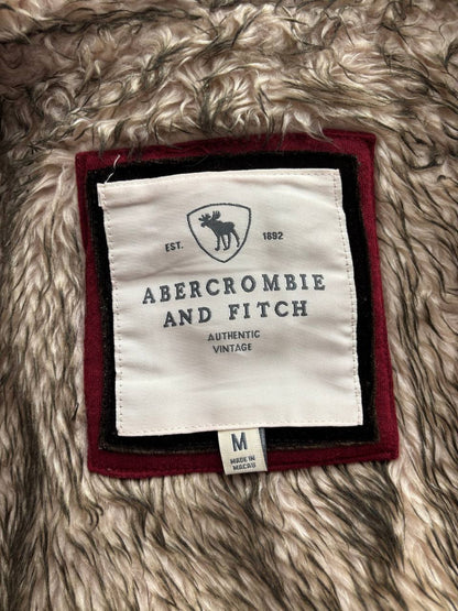 Abercrombie and Fitch jumper sweater hoodie with fur hood