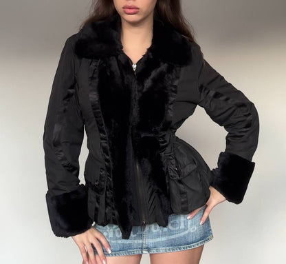 Christian Dior jacket puffer coat zip-jacket