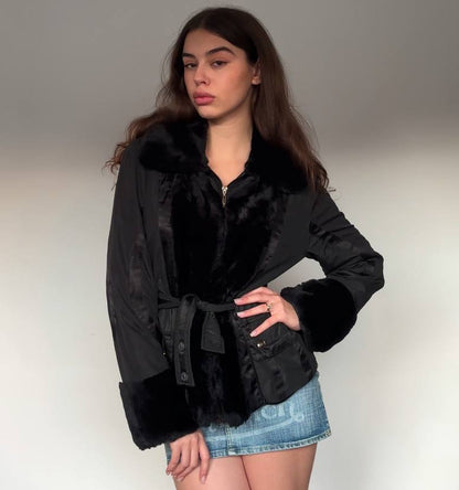 Christian Dior jacket puffer coat zip-jacket