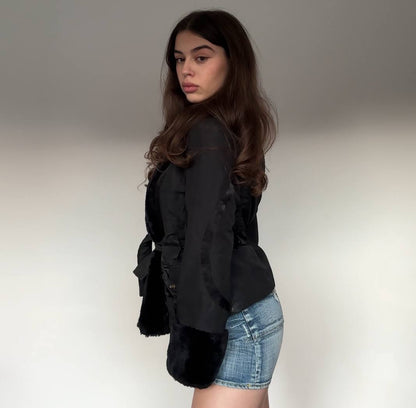 Christian Dior jacket puffer coat zip-jacket