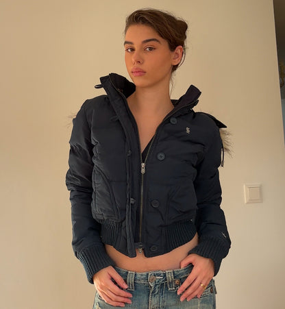 Abercrombie and Fitch coat zip-jacket bomber