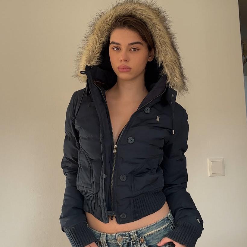 Abercrombie and Fitch coat zip-jacket bomber