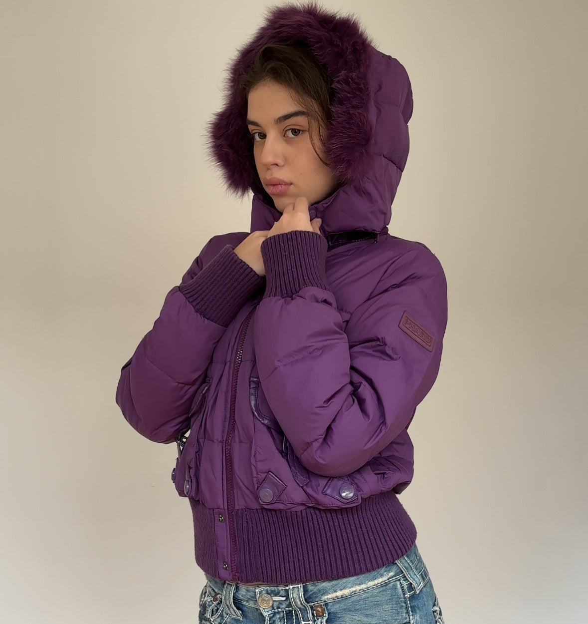 Phard coat zip-jacket bomber