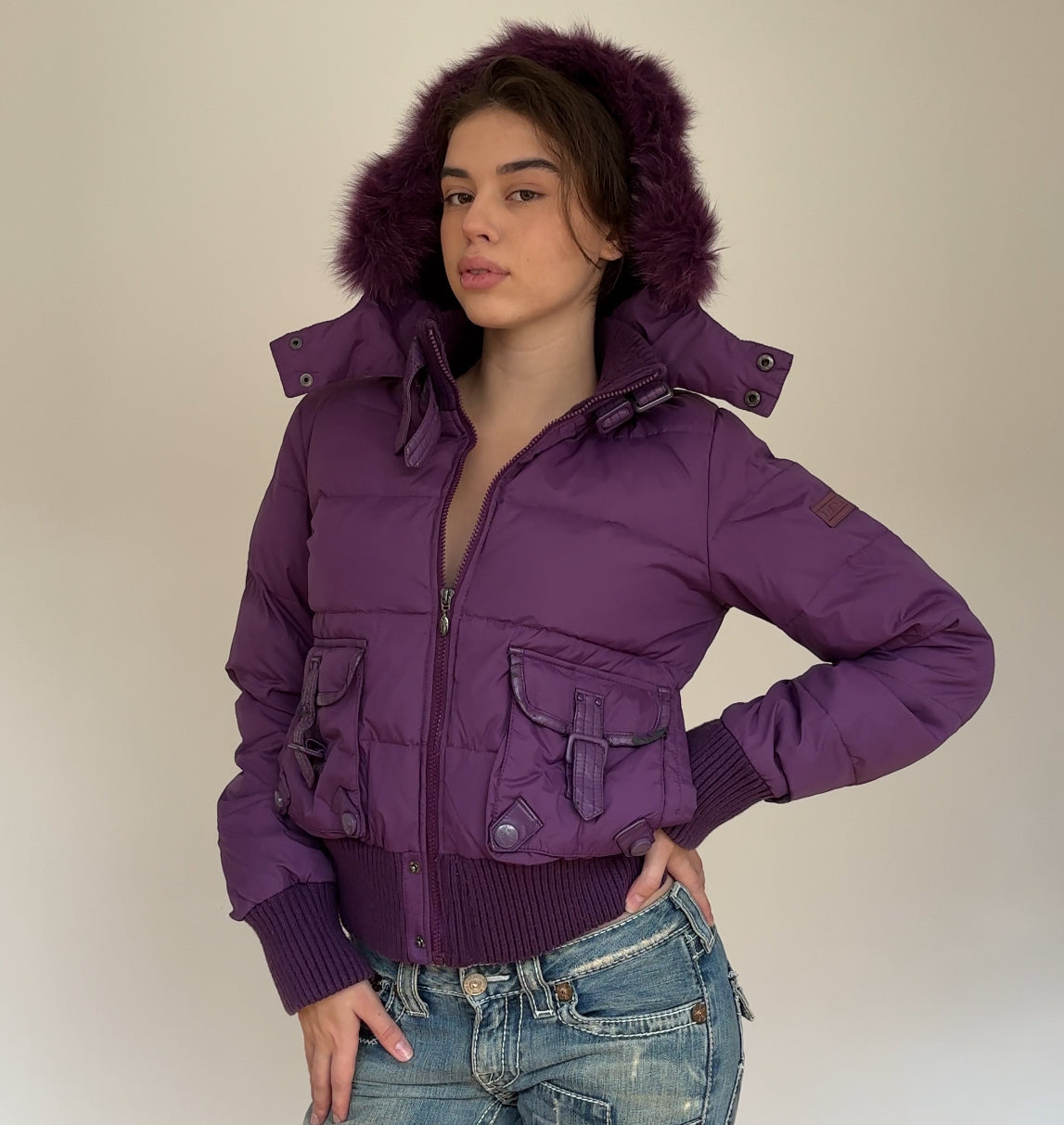 Phard coat zip-jacket bomber