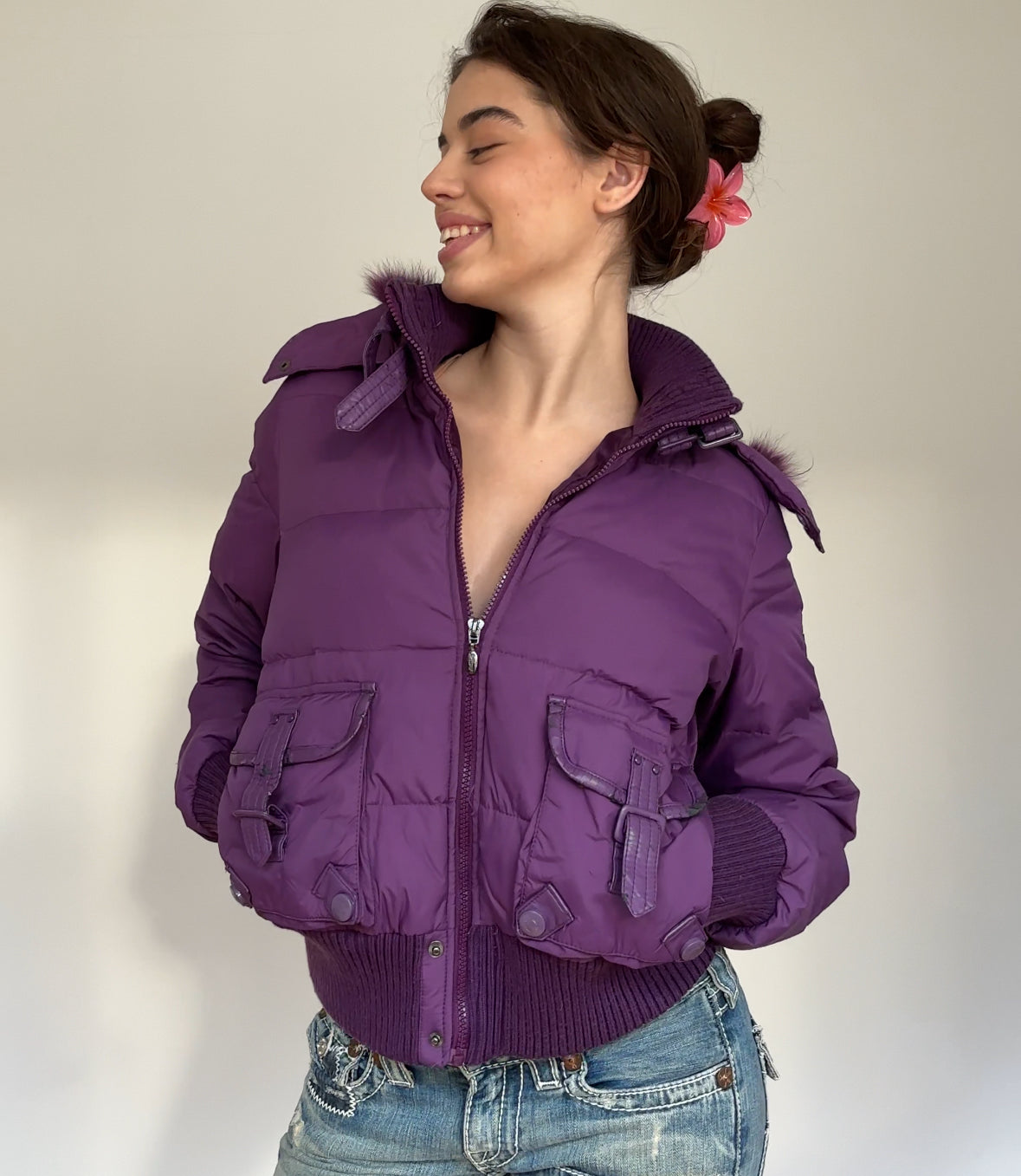 Phard coat zip-jacket bomber
