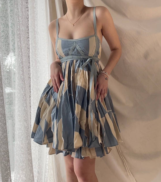 Marc Jacobs dress designer piece mesh summer fairy vintage y2k coquette mermaid