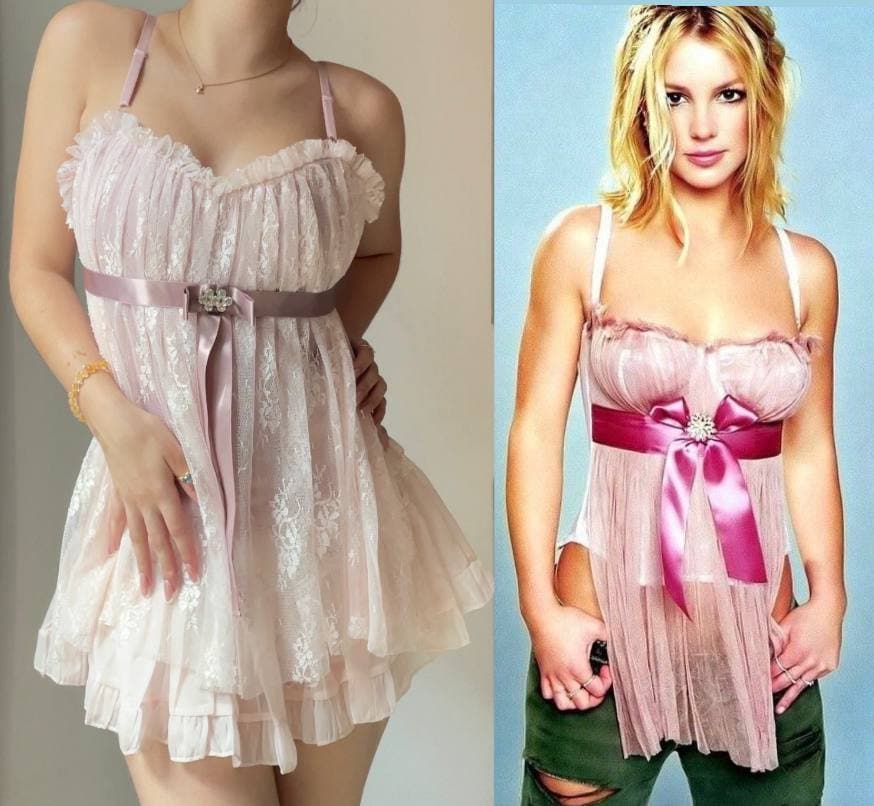 Kookai cami top corset with mesh summer fairy vintage y2k coquette mermaid