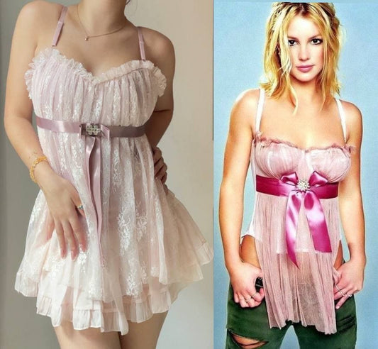 Kookai cami top corset with mesh summer fairy vintage y2k coquette mermaid