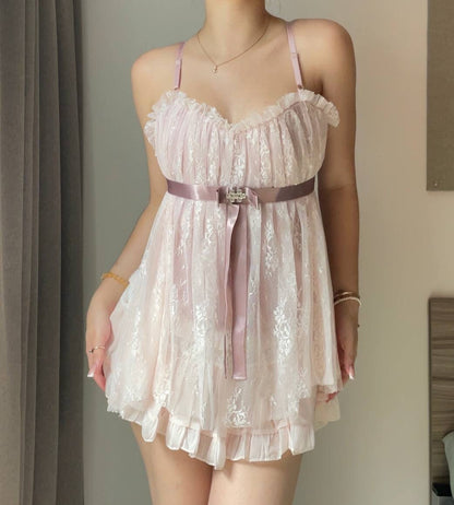 Kookai cami top corset with mesh summer fairy vintage y2k coquette mermaid