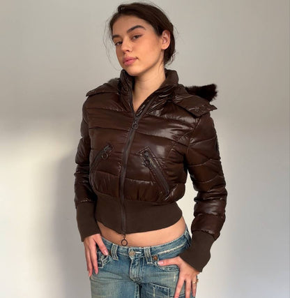 List vintage coat zip-jacket