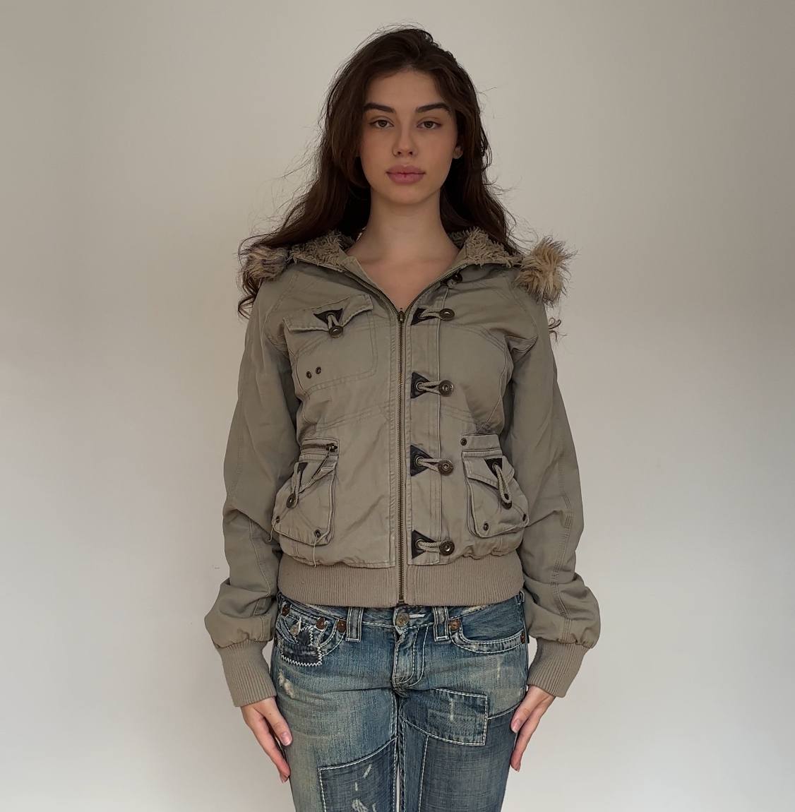 Vintage cargo coat
