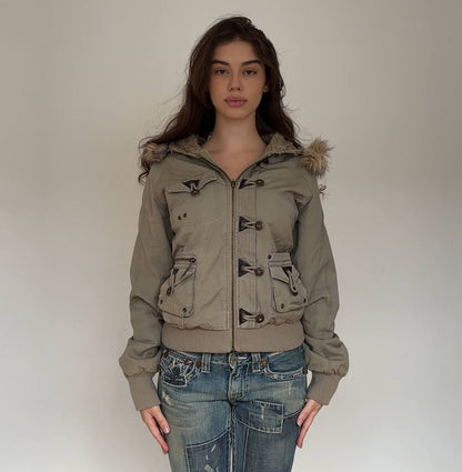 Vintage cargo coat
