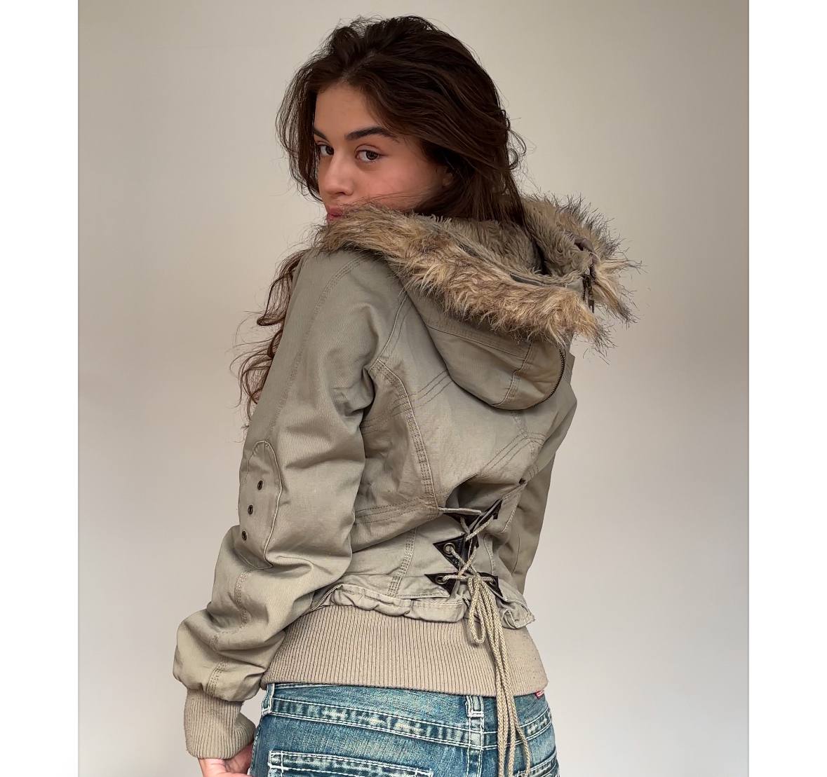 Vintage cargo coat