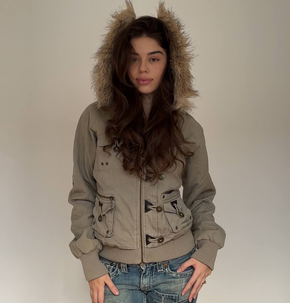 Vintage cargo coat