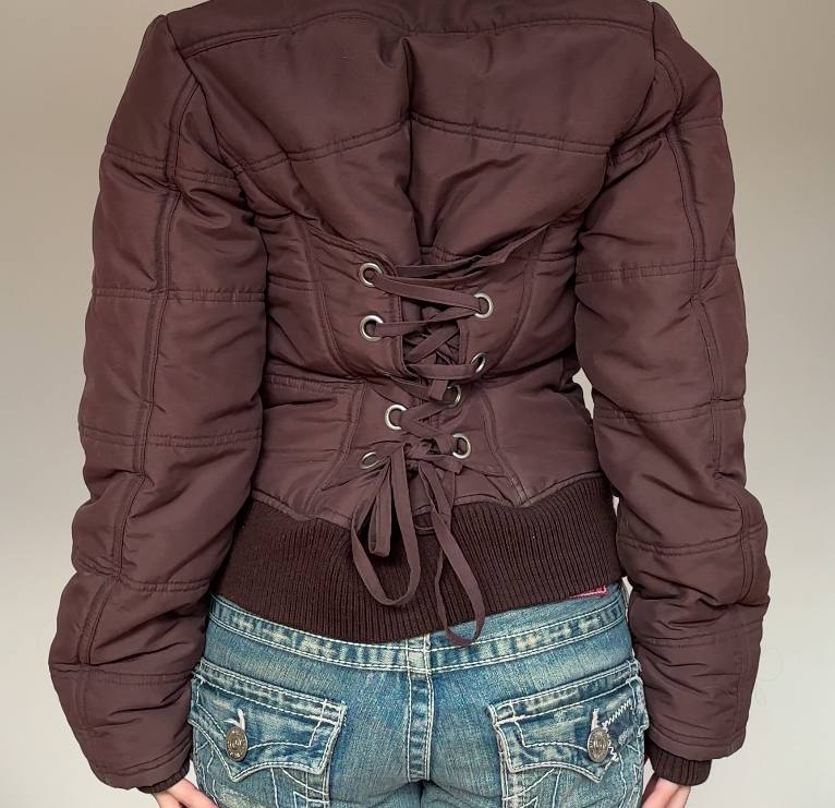 Rainbow coat zip-jacket