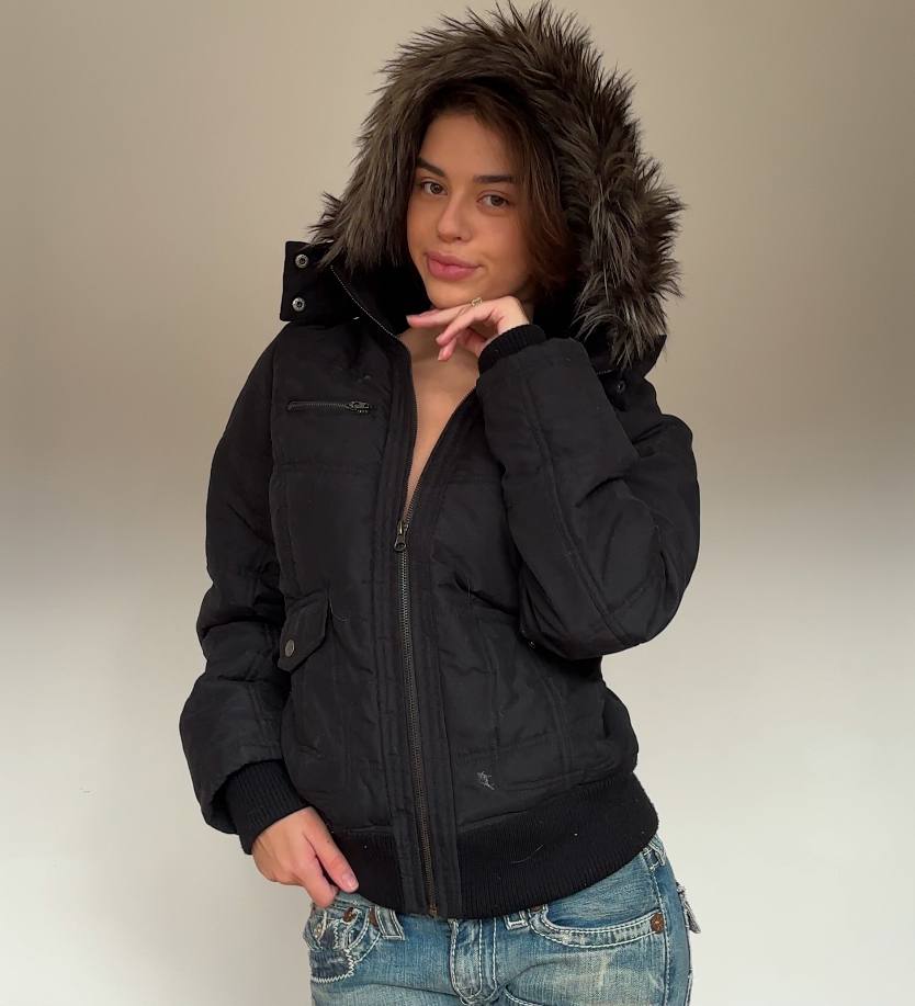 Rainbow coat zip-jacket