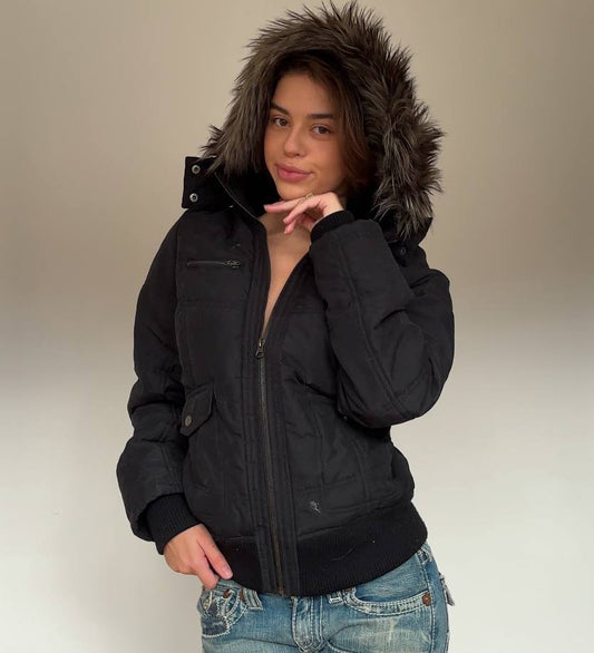 Rainbow coat zip-jacket