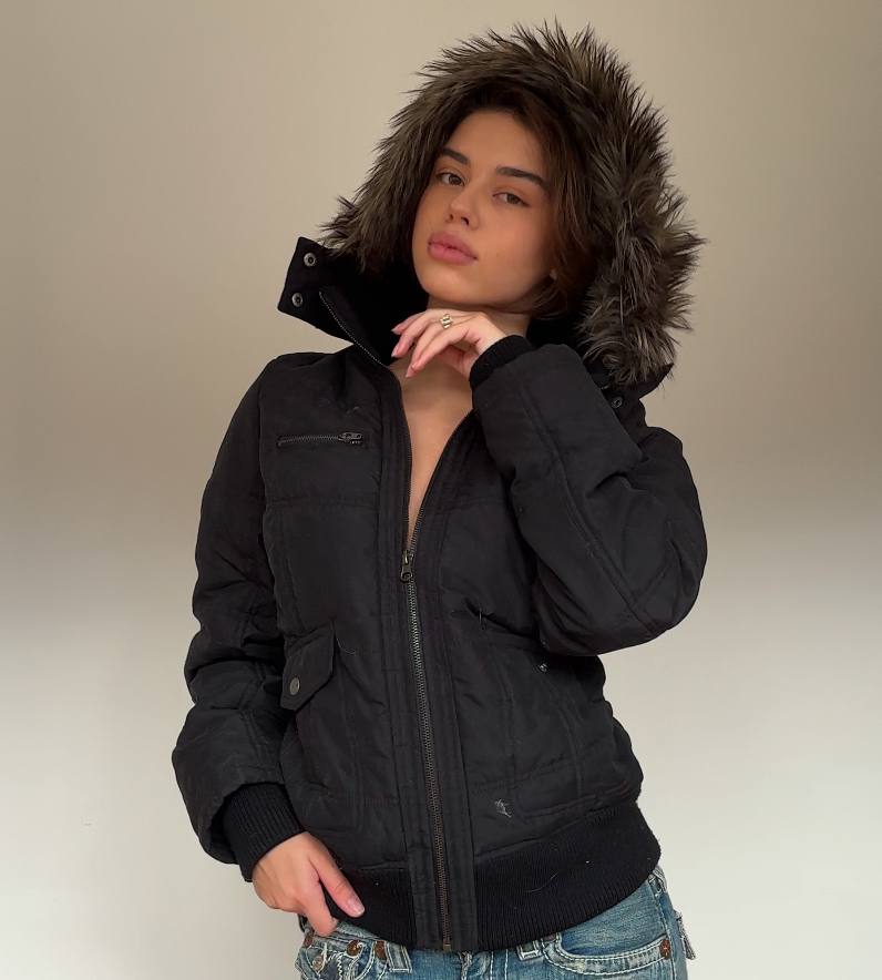 Rainbow coat zip-jacket