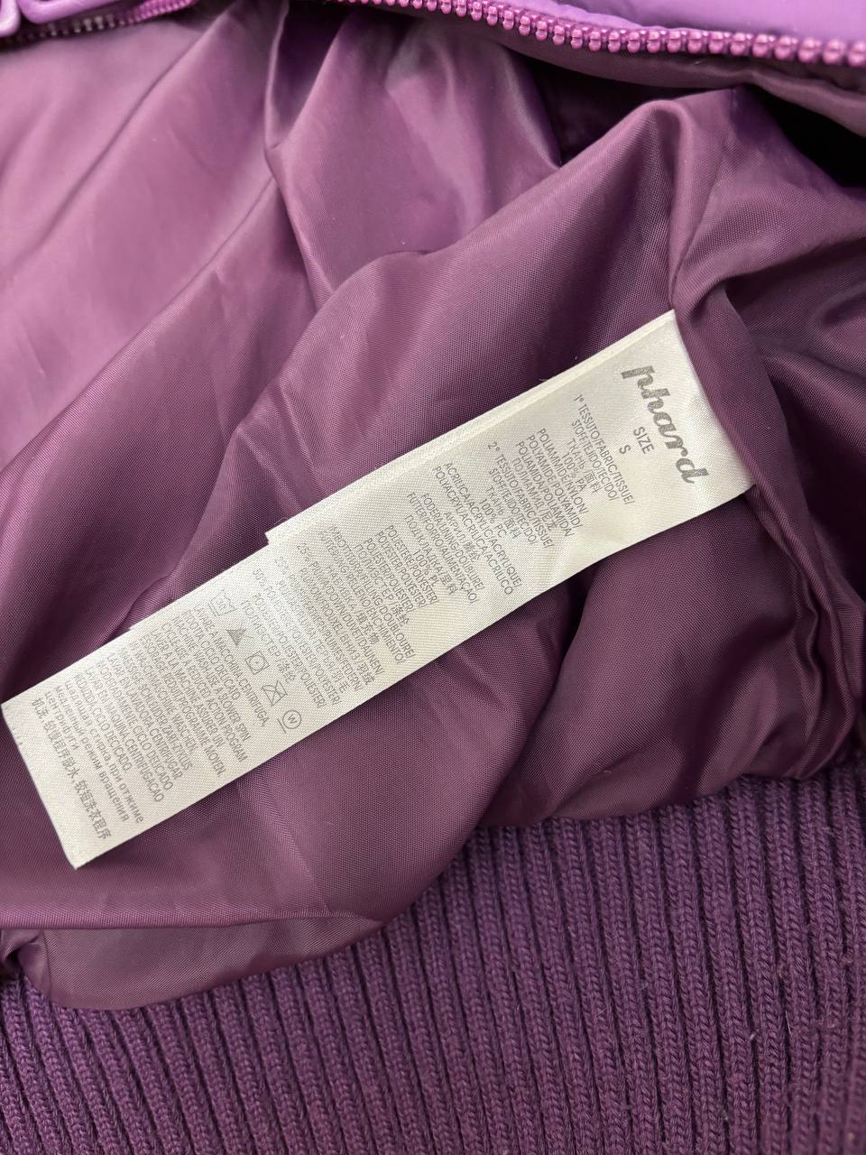 Phard coat zip-jacket bomber